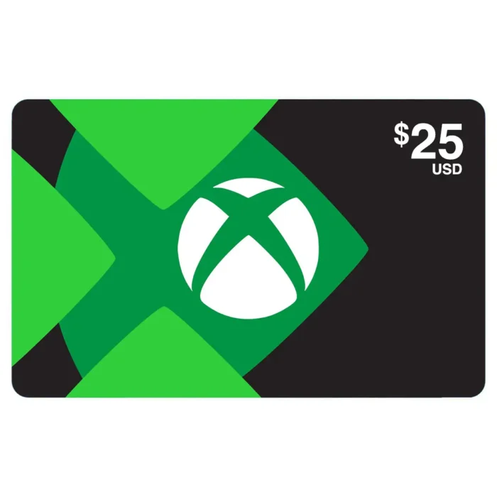 Digital $25 Xbox Gift Card for Gaming, Movies, and Apps